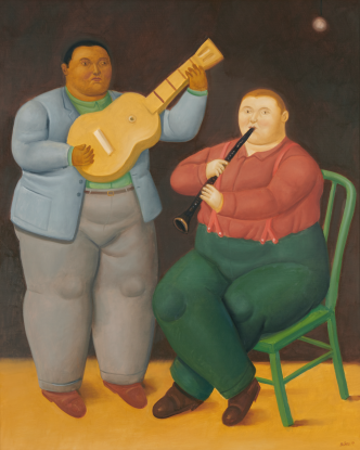 Fernando Botero, Músicos, 2017 